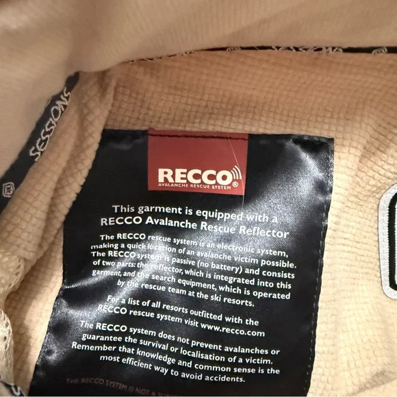 Sessions Motion Avery Plaid Waterproof Snowboard Ski Pants RECCO Size Small - Picture 11 of 16